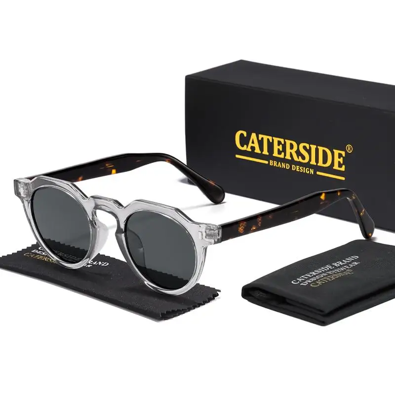 CATERSIDE Polarisierte Sonnenbrille für Herren, hochwertige Tr-90-Rahmen, Vintage-Sonnenbrille, Damen-Reise-Party-Brille, ideale Geschenke – Detail 8
