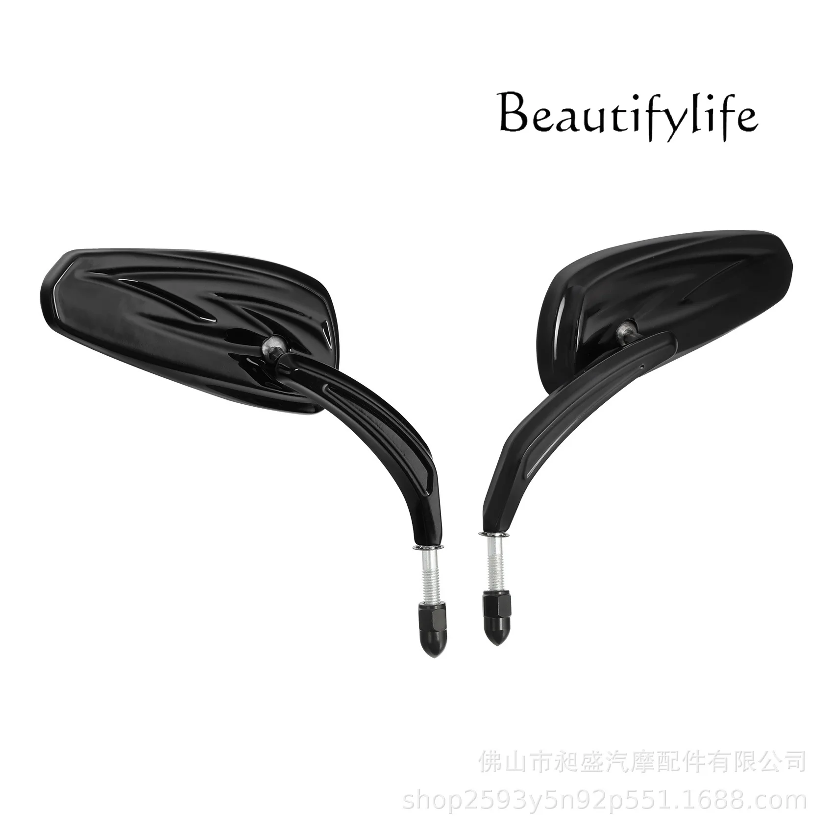 LJY is suitable for XL883 motorcycle rearview mirror 82 years later universal modified reflector