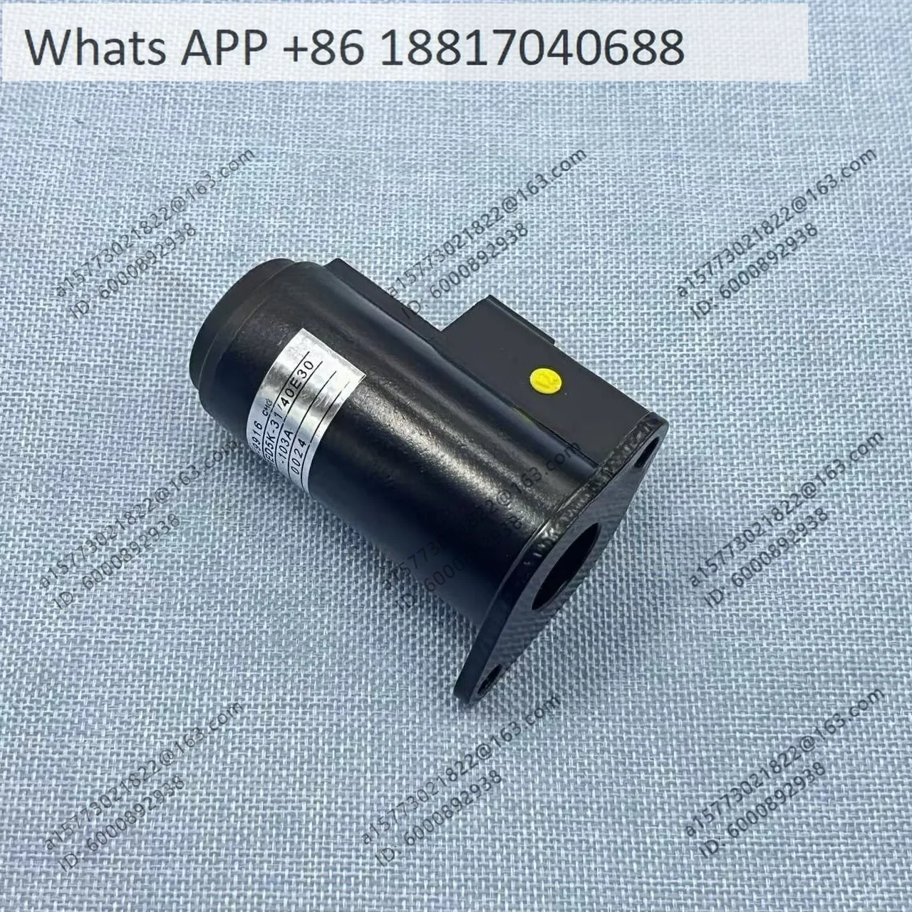 Excavator, Rotary Pilot Safety Lock P1/P2 Unloading Proportional Solenoid Valve Coil, Accessories