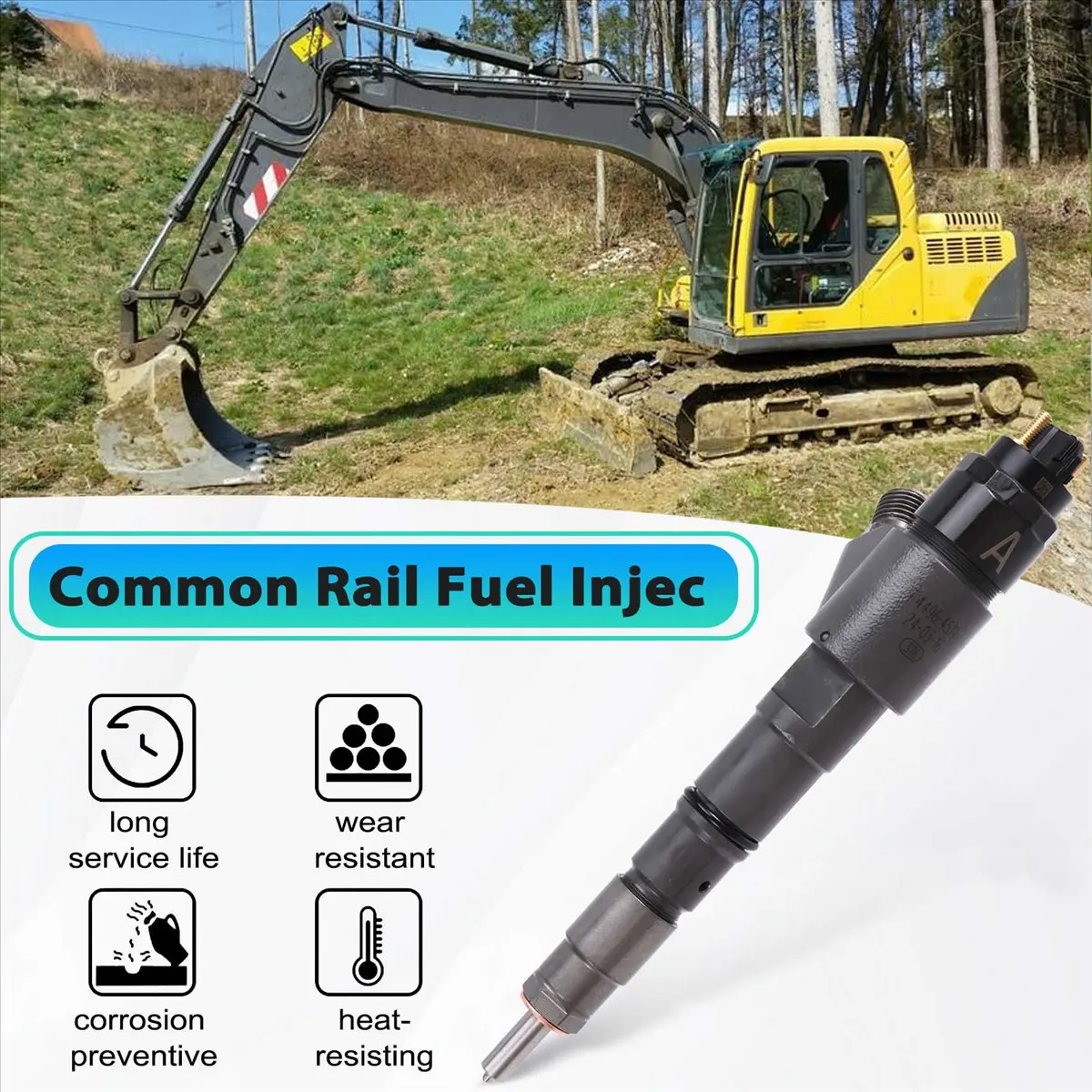 #79N (Black)0445120067 Common Rail Fuel Injector Replacement,Automotive Parts & Accessories