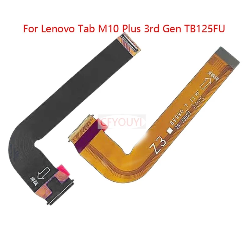 1-5pcs LCD Display Flex Cable For Lenovo Tab M10 Plus 3rd Gen TB125FU