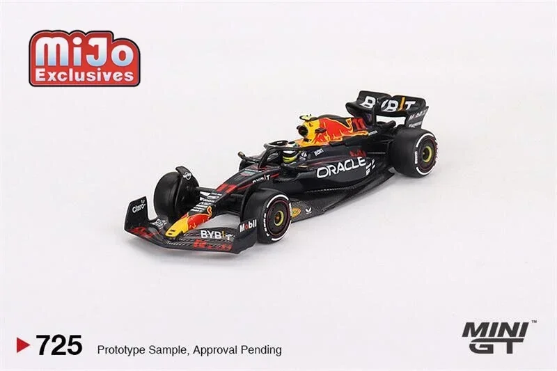 

**Предзаказ** Упаковка блистеров MINI GT 1:64 Oracle RB Racing RB19 # 1 Макс / # 11 Sergio 2023 F1 Литая под давлением модель автомобиля