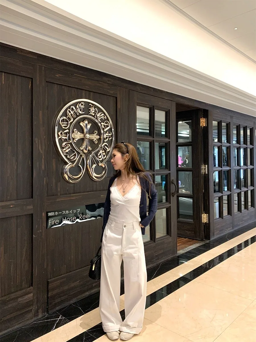 

Джинсы Cleanfit High Street белые, прямые, удлиненные, с высокой талией, для повседневной носки, женские