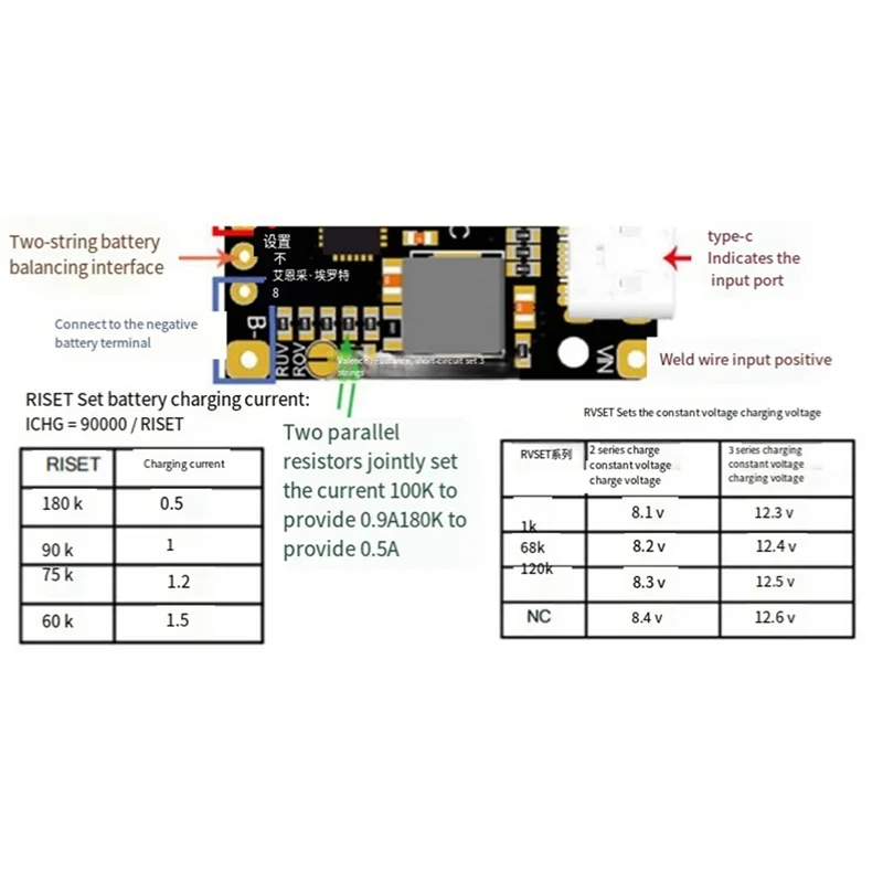 وحدة تعزيز شحن بطارية الليثيوم ABKI شحن سريع مع دعم متوازن يدعم الشحن السريع QC