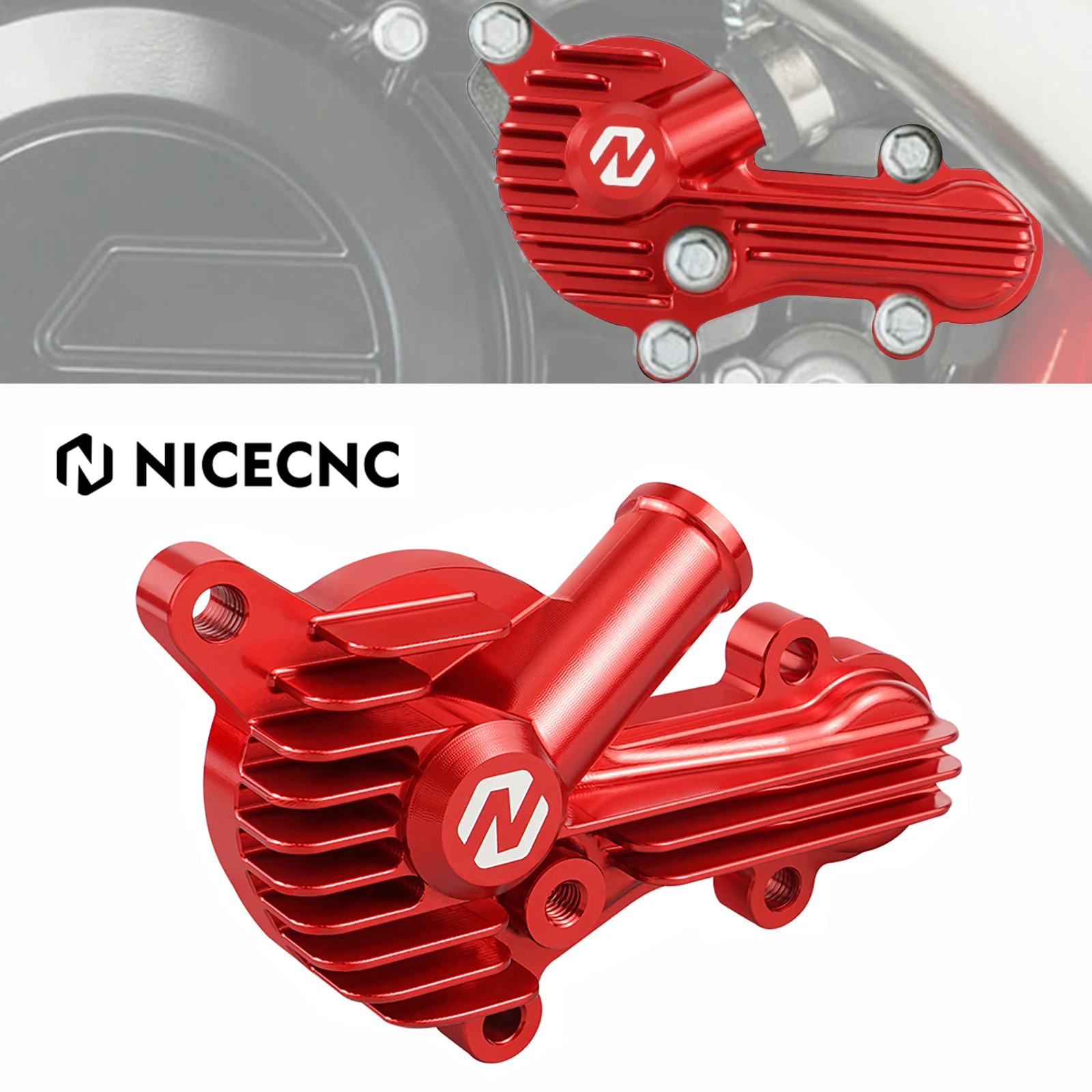 NiceCNC Water Pump Cover Guard Protector For Beta RR 300 250 RR300 RR250 2013- 2024 Xtrainer 300 250 X-trainer 2017-2024 2023