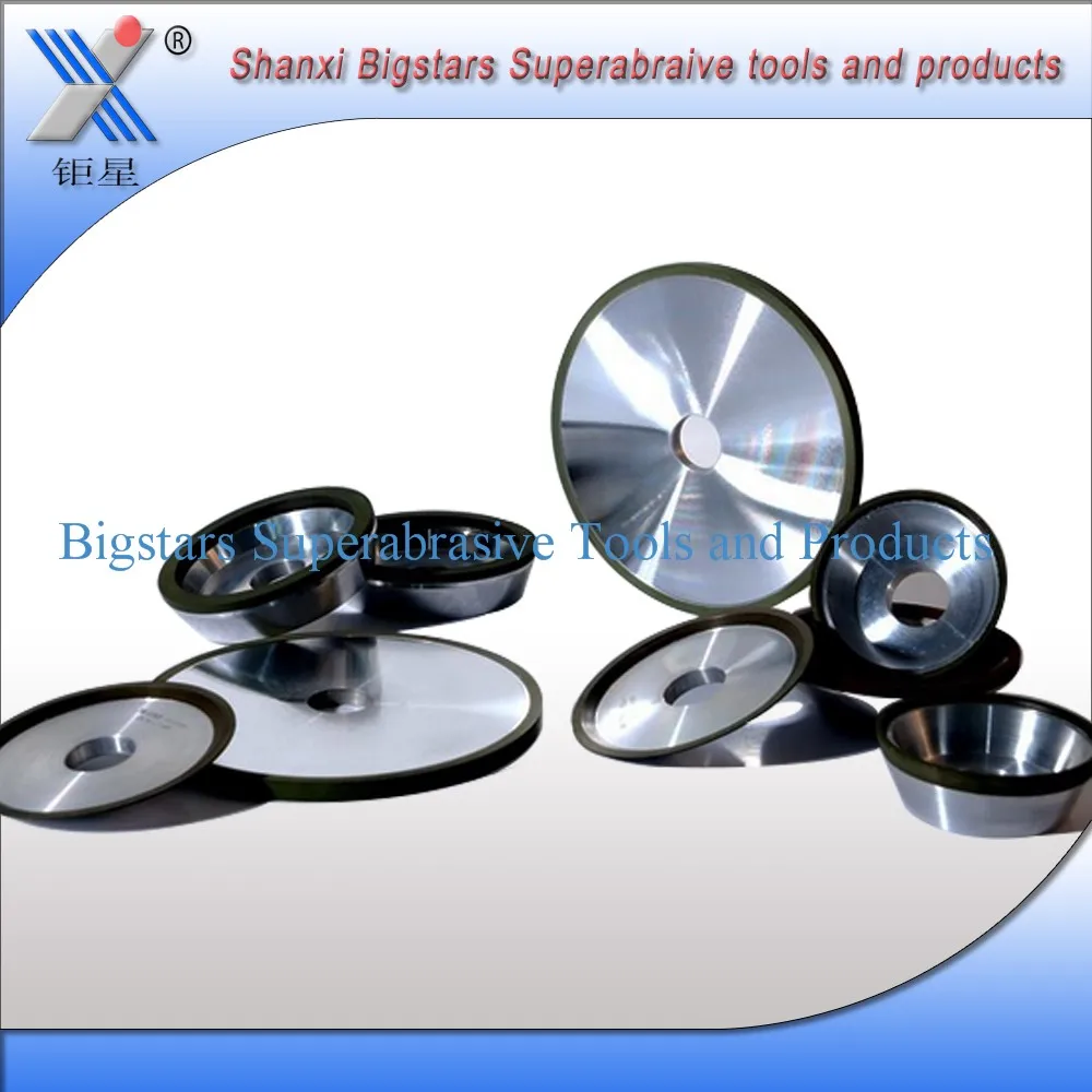 Bigstars tungsten carbide polishing wheel abrasive discs 6A2 diamond cup grinding wheel resin bond