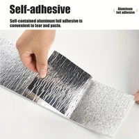 1 Roll European Style Marble Tile Panel Wallpaper Wall Sticker Imitation Tiles Self-Adhesive PVC Window Sills Door Frames Decor 4