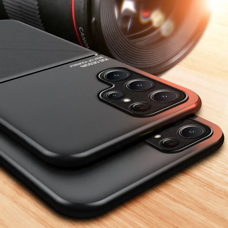 

For Samsung Galaxy S25 Edge S22 Ultra S21 S24 Plus S23 S20 FE Silicone Soft Phone Case Camera Full Lens Protection Cover Cases