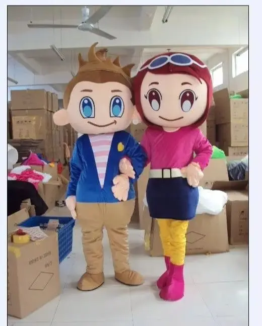 

2026 New Version lovers Boys and girls Mascot Costume Adult Birthday Party Fancy Dress Halloween Cosplay Outfits Clothing Xmas
