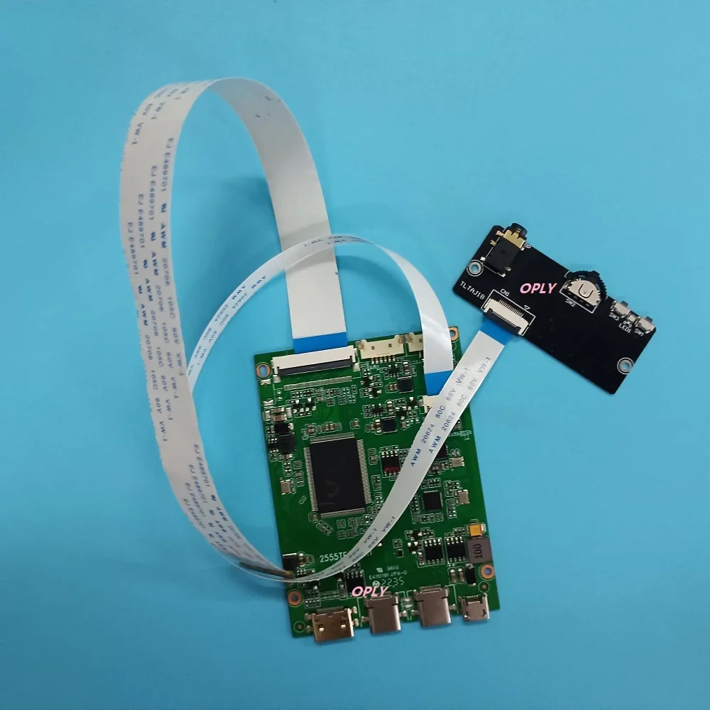 EDP Controller board 2K for LP156WFC-SPM4 LP156WFC-SPMB LP156WFC-SPMD 1920X1080 LED Mini HDMI-compatible Type-c Micro USB LCD