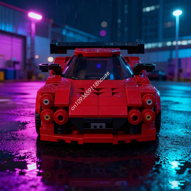 

357 шт. MOC TVR Cerbera Speed City Champions Модель суперкара Строительные игрушечные блоки DIY Идея Образовательный кирпич Рождественский подарок для детей