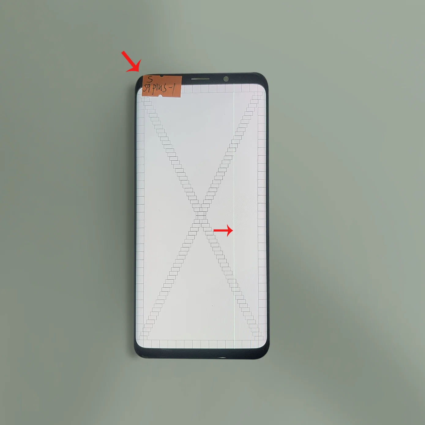 Defect Point Line AMOLED For Samsung Galaxy S9 Plus G965 G965F G965U Touch Screen Digitizer Display Replacement