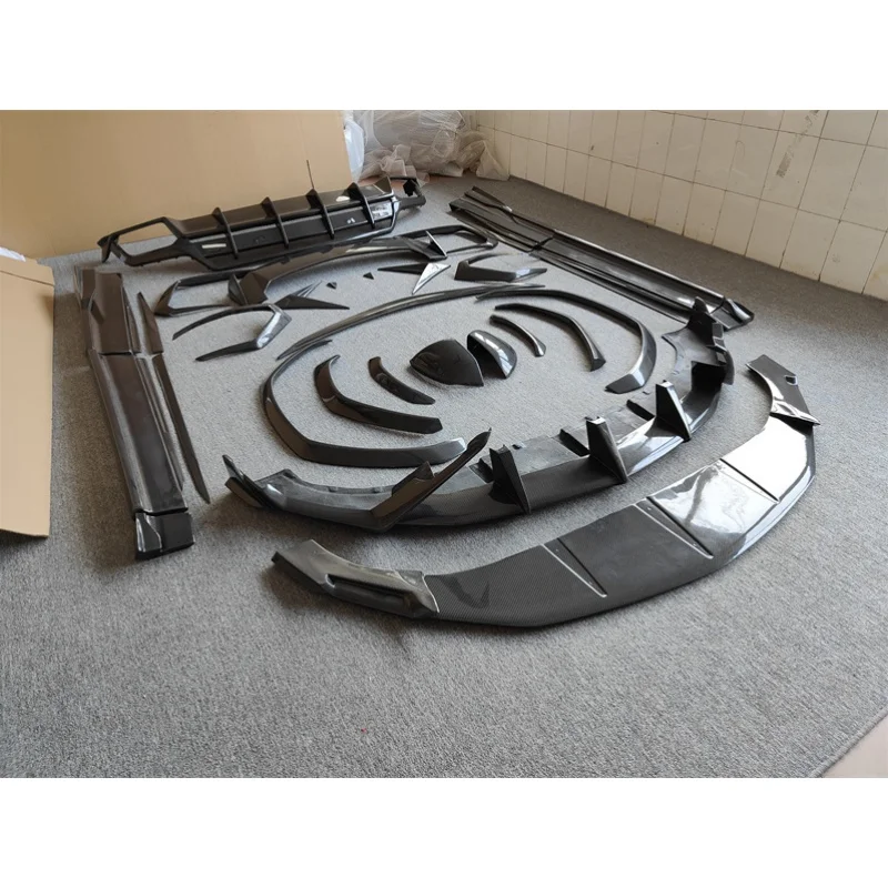 

Карбоновая боковая юбка, передняя планка, край заднего диффузора, задний спойлер, корпус зеркала для Lambor Urus TC style