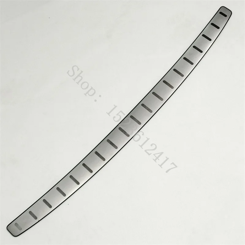 

For Mazda CX-30 CX30 2019-2020 Stainless Steel Rear Bumper Protector Sill Trunk Tread Plate Trim Car bumper protect Accessories