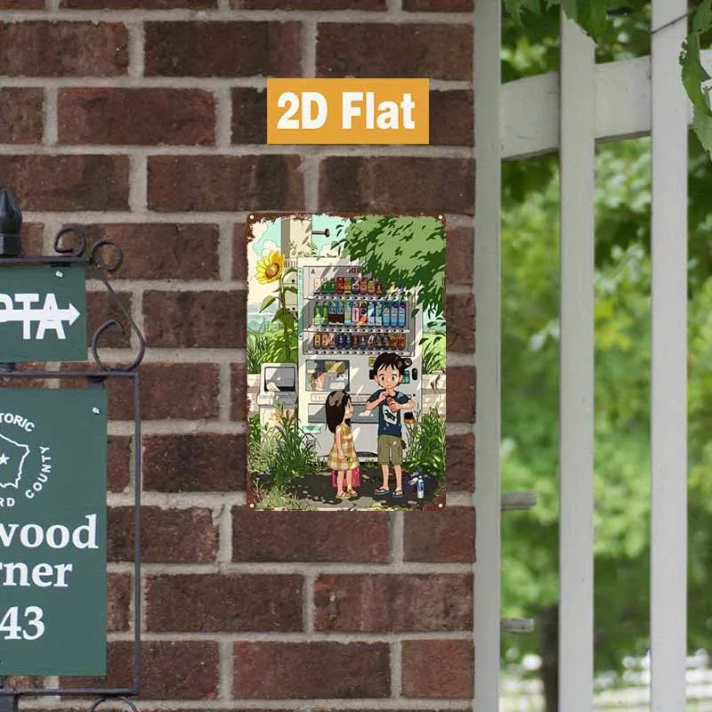 2D Flat,  