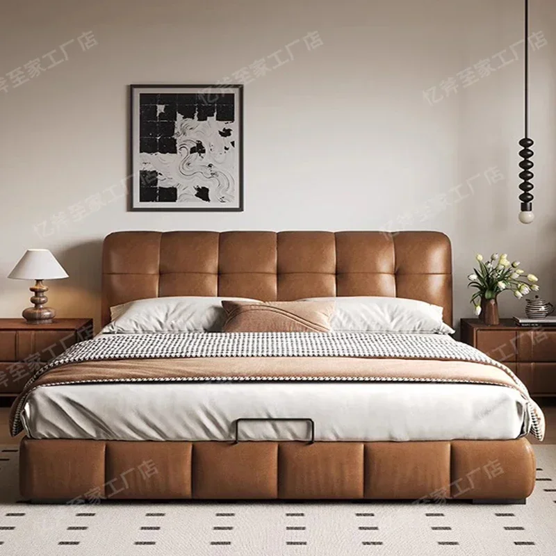 Mobile Sleeping Massage Bed Bedroom Queen Double Children Bed Modern Luxury Multifunctional Safe Hotel Furnitur