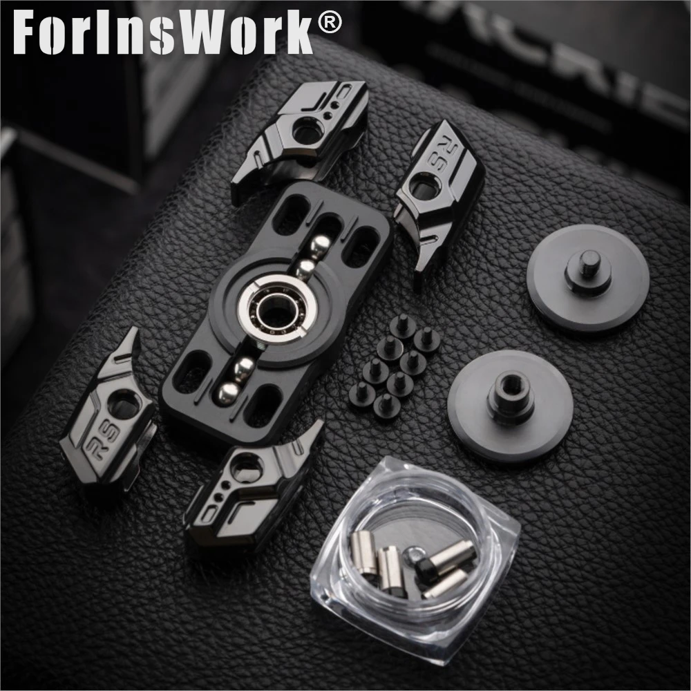 MACKIE Starship 2.0 Fidget Spinner EDC Fidget Toys Fidget Toys Autisme Métal Fidget Jouets Antistress Pour Adultes Push Spinner