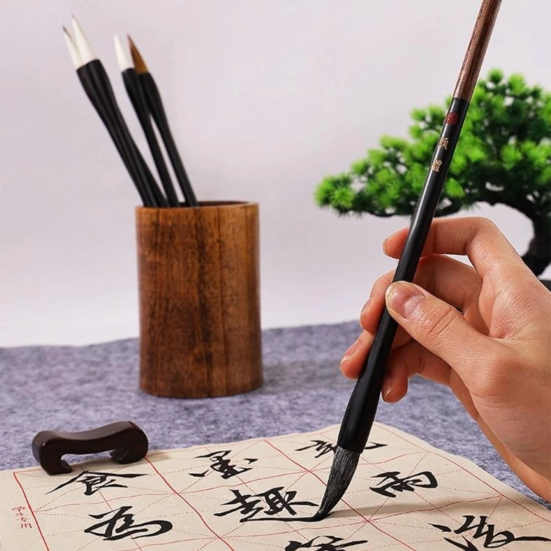 Chinese Brush Beginner Pen Anti-slip Handle Eco-friendly Hair Fit for Kids Copybook best sale