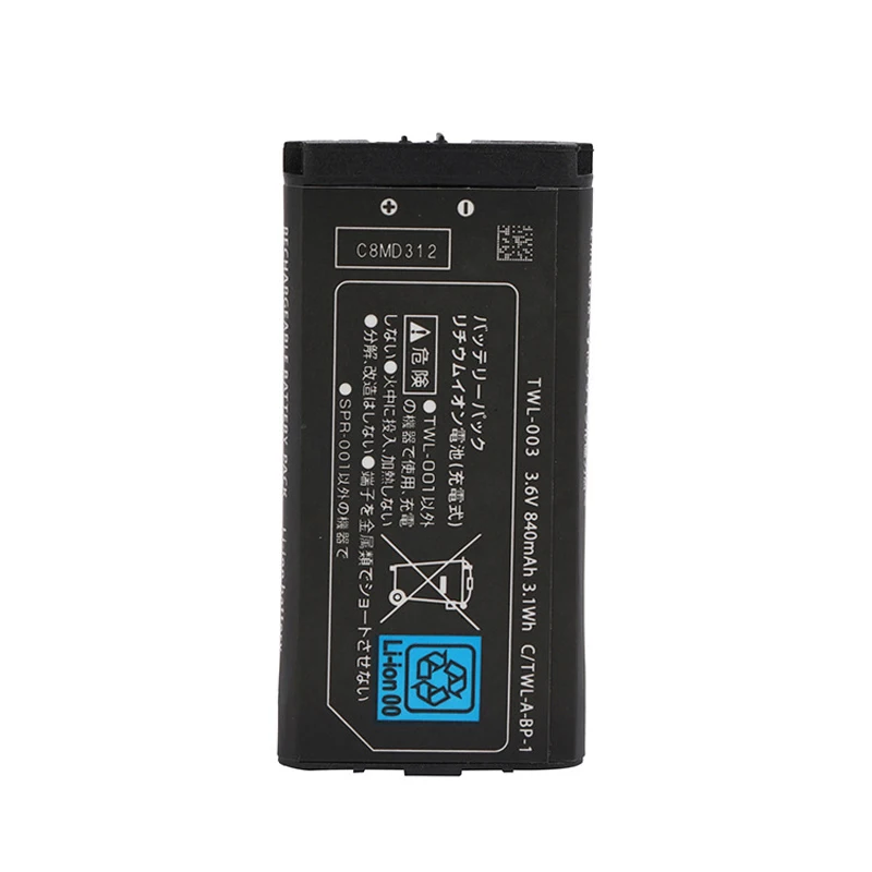 TWL-003 C/TWL-A-BP 3.6V 840mah Lithium-ion Replacement Battery for Nintendo ndsi NDSI Gamepad Controller Rechargeable Batteries