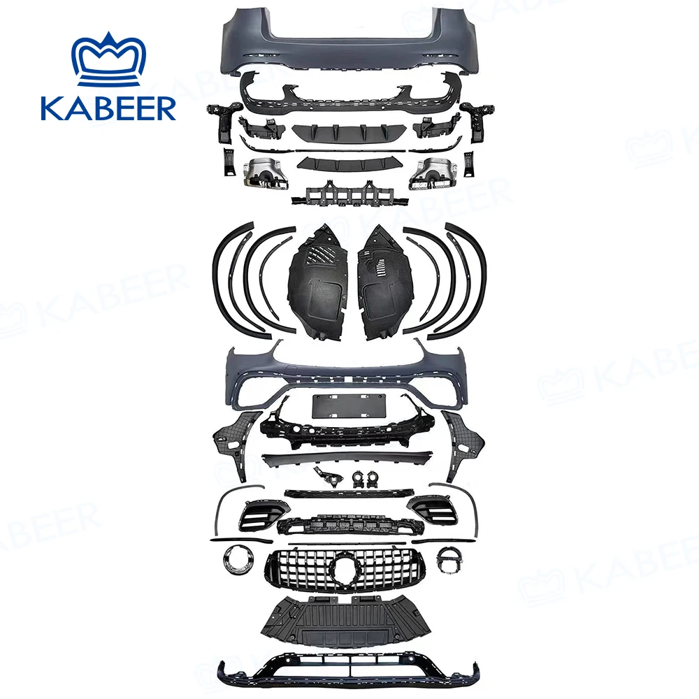 

Kabeer Car Accessories Body Kit for Mercedes-AMG 2020-2022 GLC 63 S Coupe with Inferno Body Kit for W253