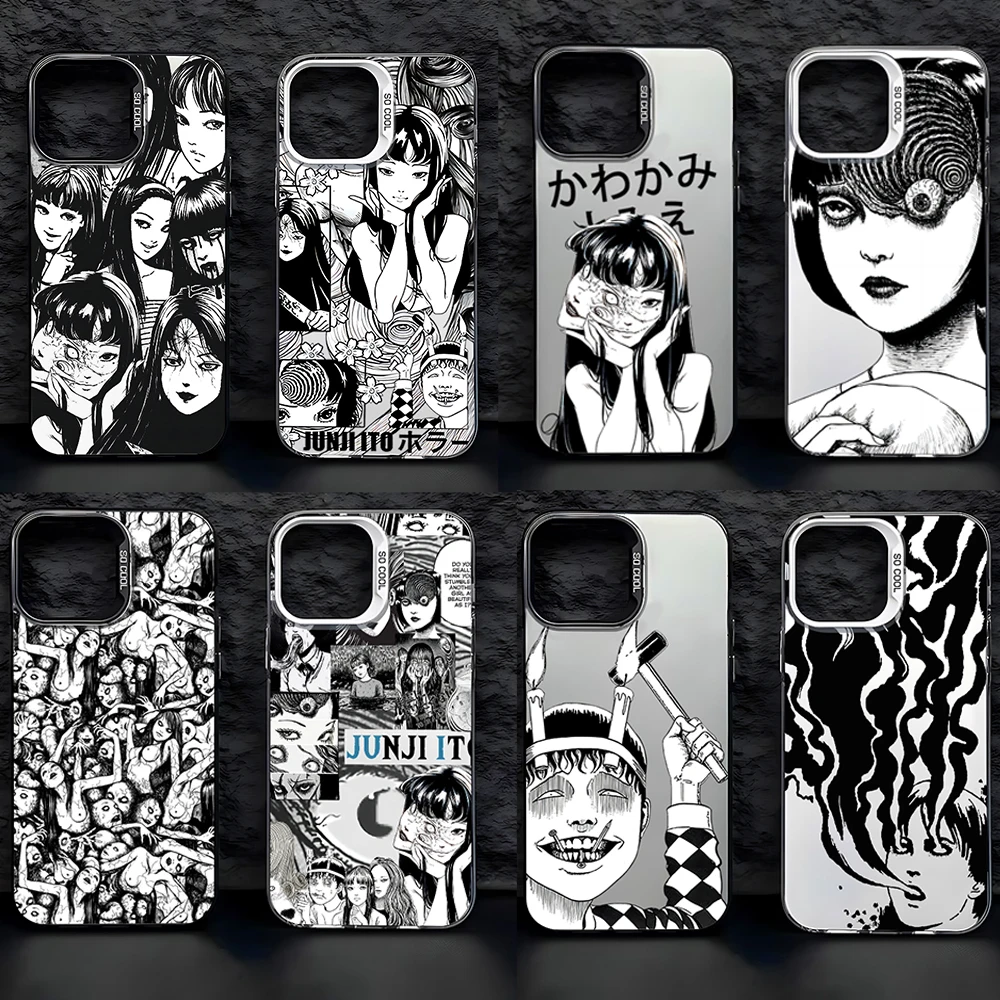 Japan Junji Ito Terror Case per Xiaomi Redmi A1 13C 9C 9T Note 7 8 9 9S 10 11 12 13 Pro K60 Ultra 5G Cover posteriore antiurto opaca