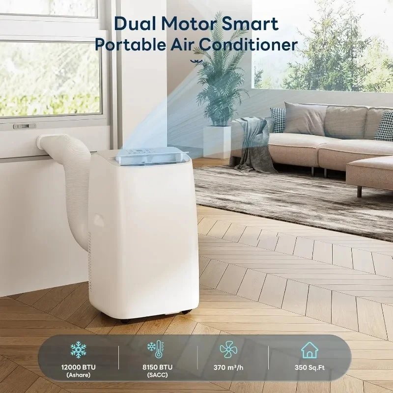 Condizionatore d'aria portatile, modalità ventola deumidificatore intelligente, elettrodomestici di raffreddamento per soggiorno