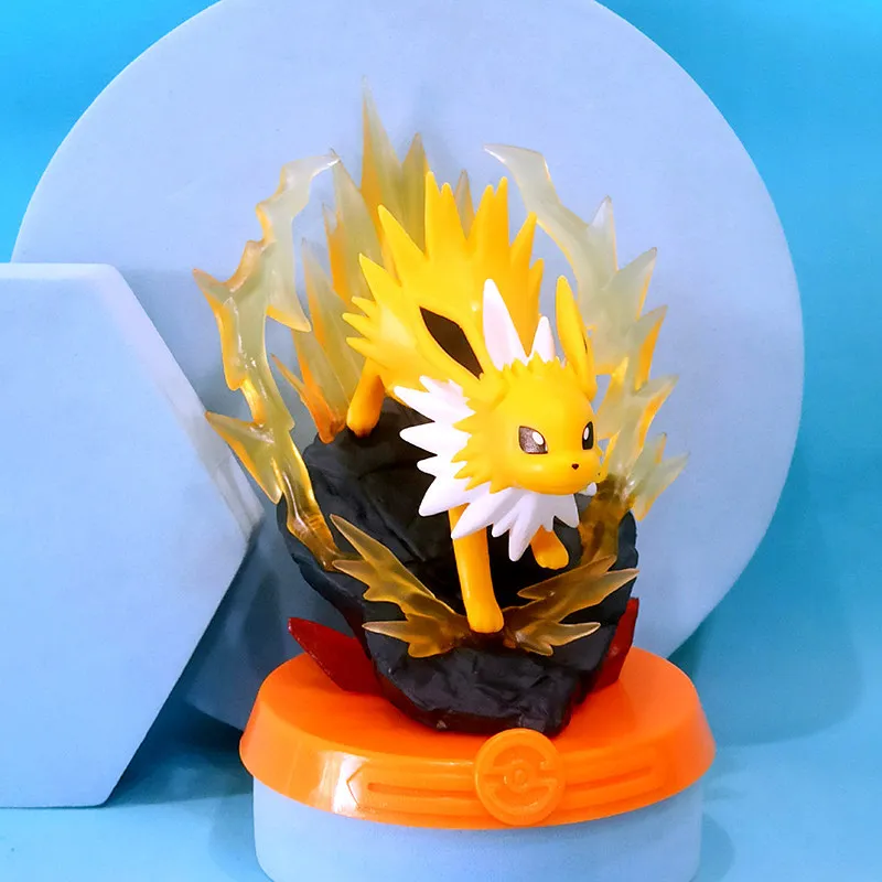 Anime Pokemon Funism Adventure Eevee Family Suit Blind Box Jolteon Sylveon Actionfigur Sammlung Modell Kinderspielzeug Geschenk Replik – Detail 4
