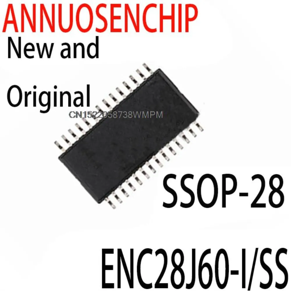 

10PCS ENC28J60 SPI ENC28J60/SS SSOP-28 New & original ENC28J60-I/SS