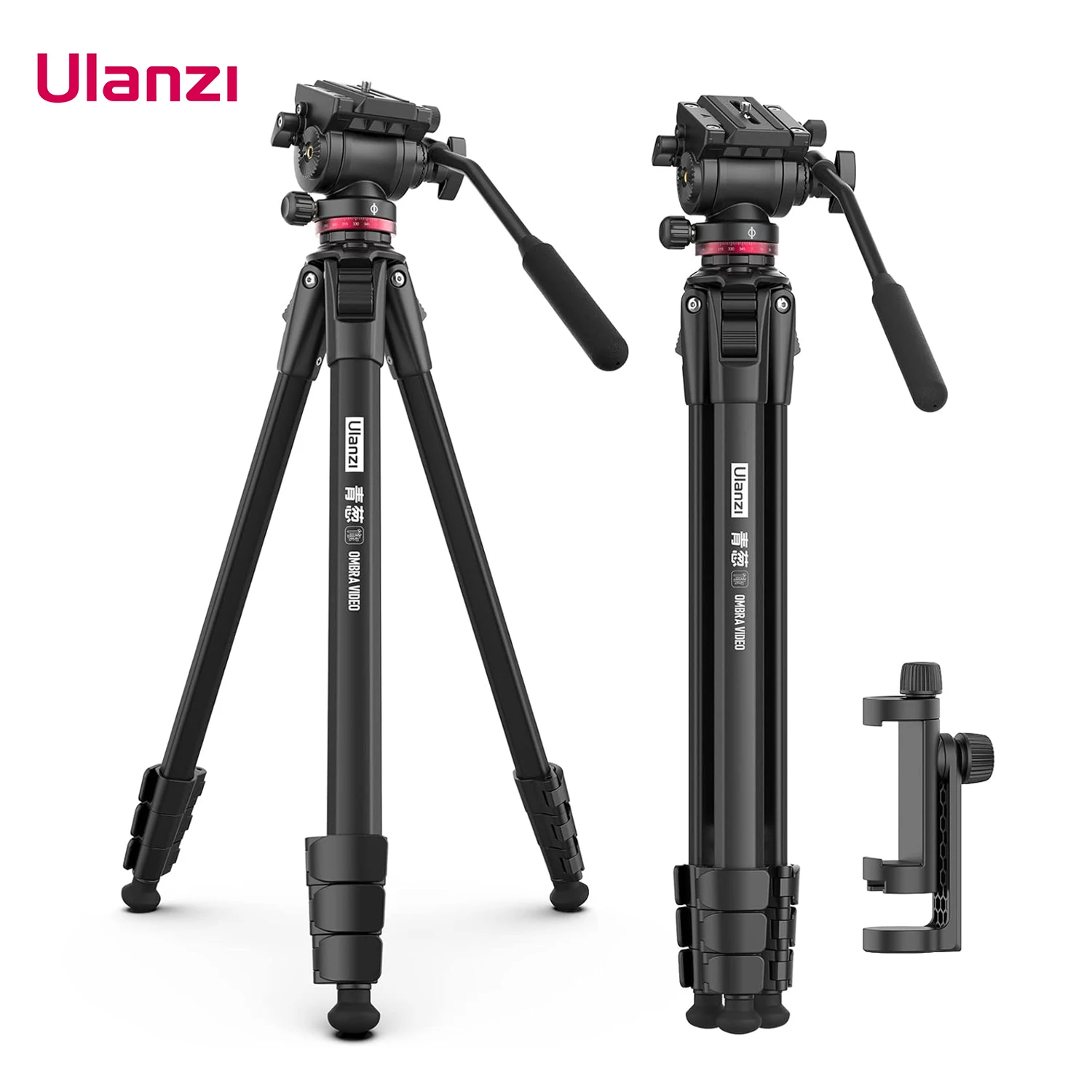 ULANZI MT-56 Ombra Video Travel Tripod, 63