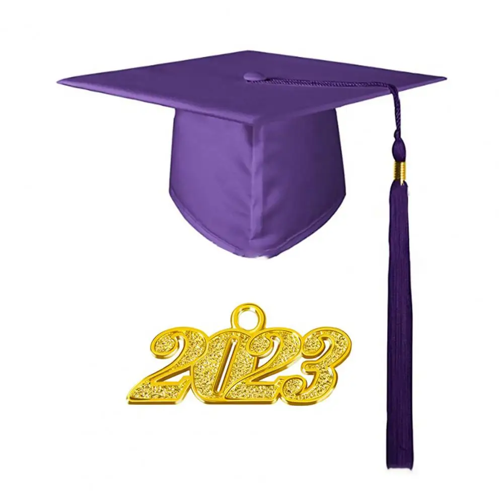 2023 Academic Hat Adult Bachelor Caps Graduation Hat Student 2023 Congratulation Graduation Party Decorations Graduation Hat