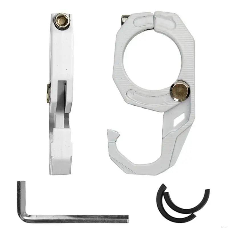 

2025 Новый универсальный велосипедный грузовой крюк из сверхпрочного алюминия для хранения аксессуаров для верховой езды