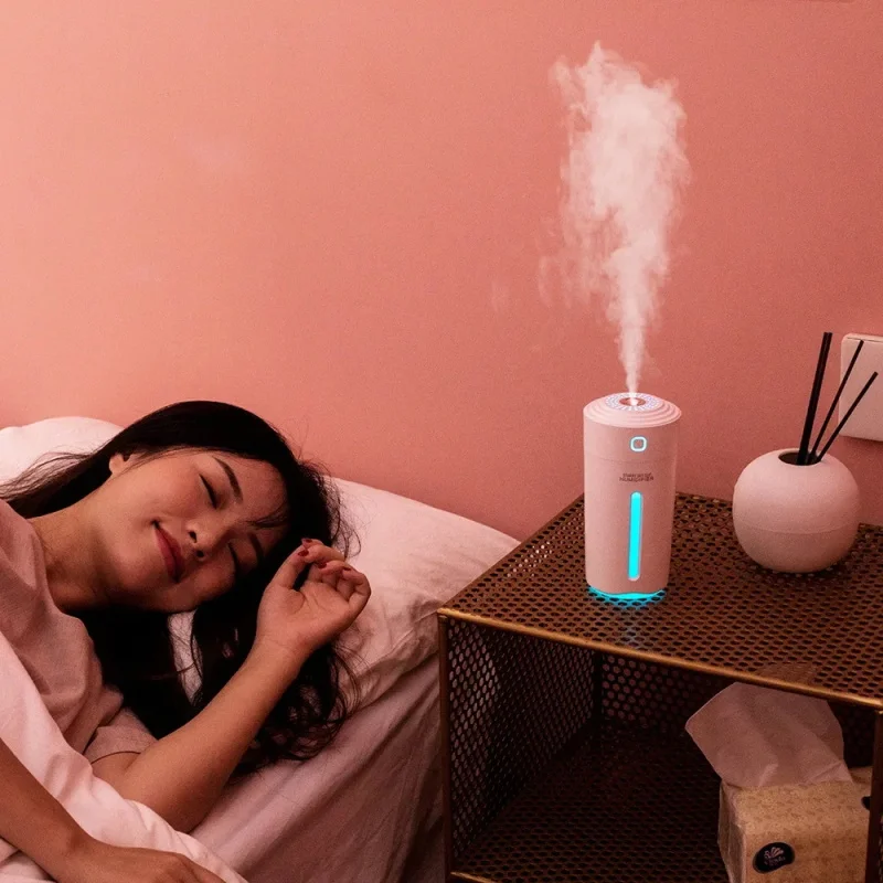 Hogar Car Scented Humidifier Home Desktop Mini Fog Color Atmospheric Light Sprayer Portable Office Humidifier