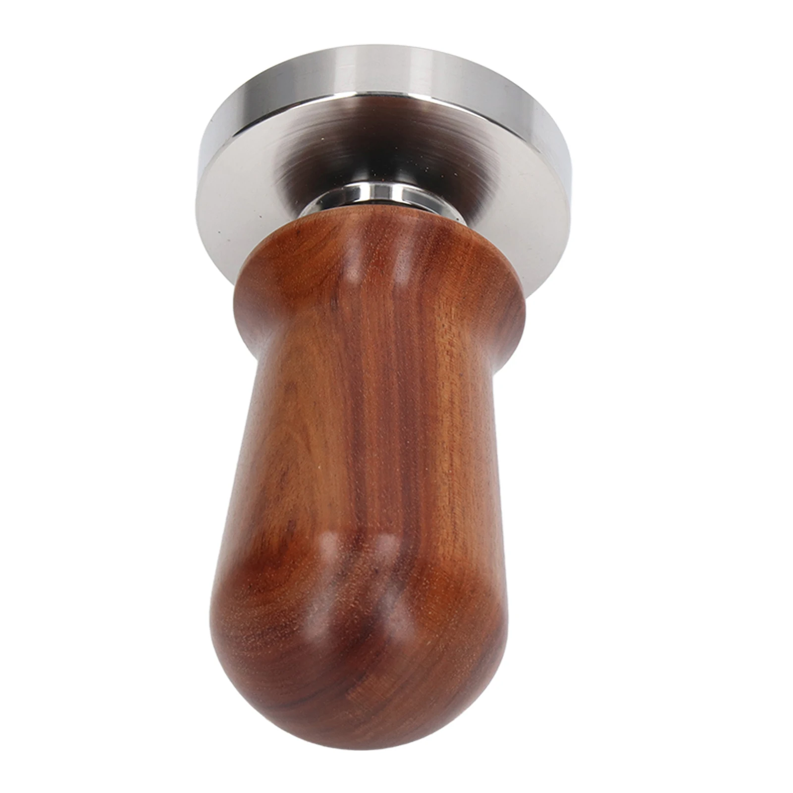 51mm 53mm 58mm Espresso Tamper Kaffee Barista Flachboden-Tamper mit Holzgriff