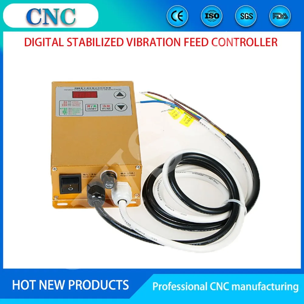 SDVC20-L High Power 380V 10A Digital Voltage Regulator Vibration Feeding Controller