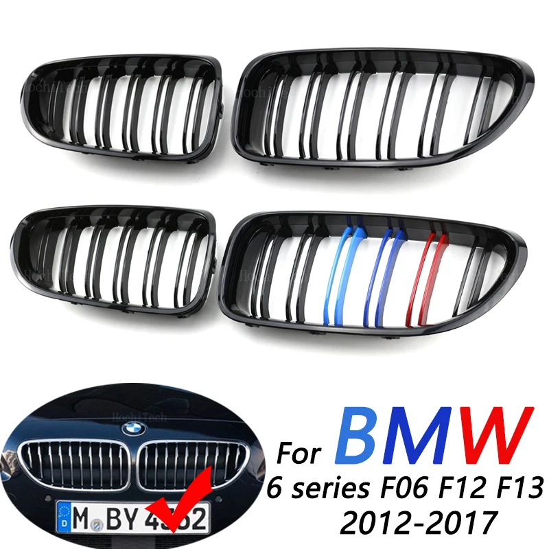 Front Bumper Kidney Grille Racing Inlet Grill Fit For BMW 6 Series F06 F12 F13 M6 2012-2017 Modified Part Car Accessories