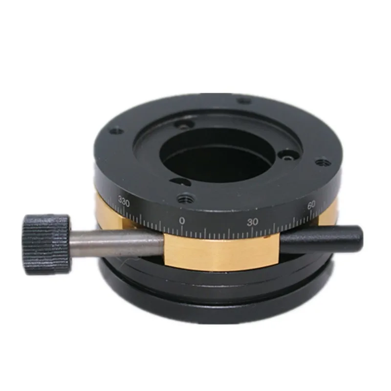 NT01RM56 précision, table rotative manuelle, table de déplacement angulaire