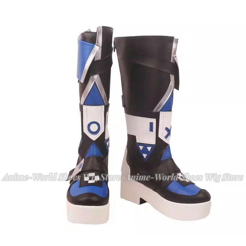 Game Honkai: Star Rai Silver Wolf Cosplay Schoenen Laarzen Anime Uniform Outfit Schoenen Halloween Carnaval Party Prop Op maat gemaakte vrouwen