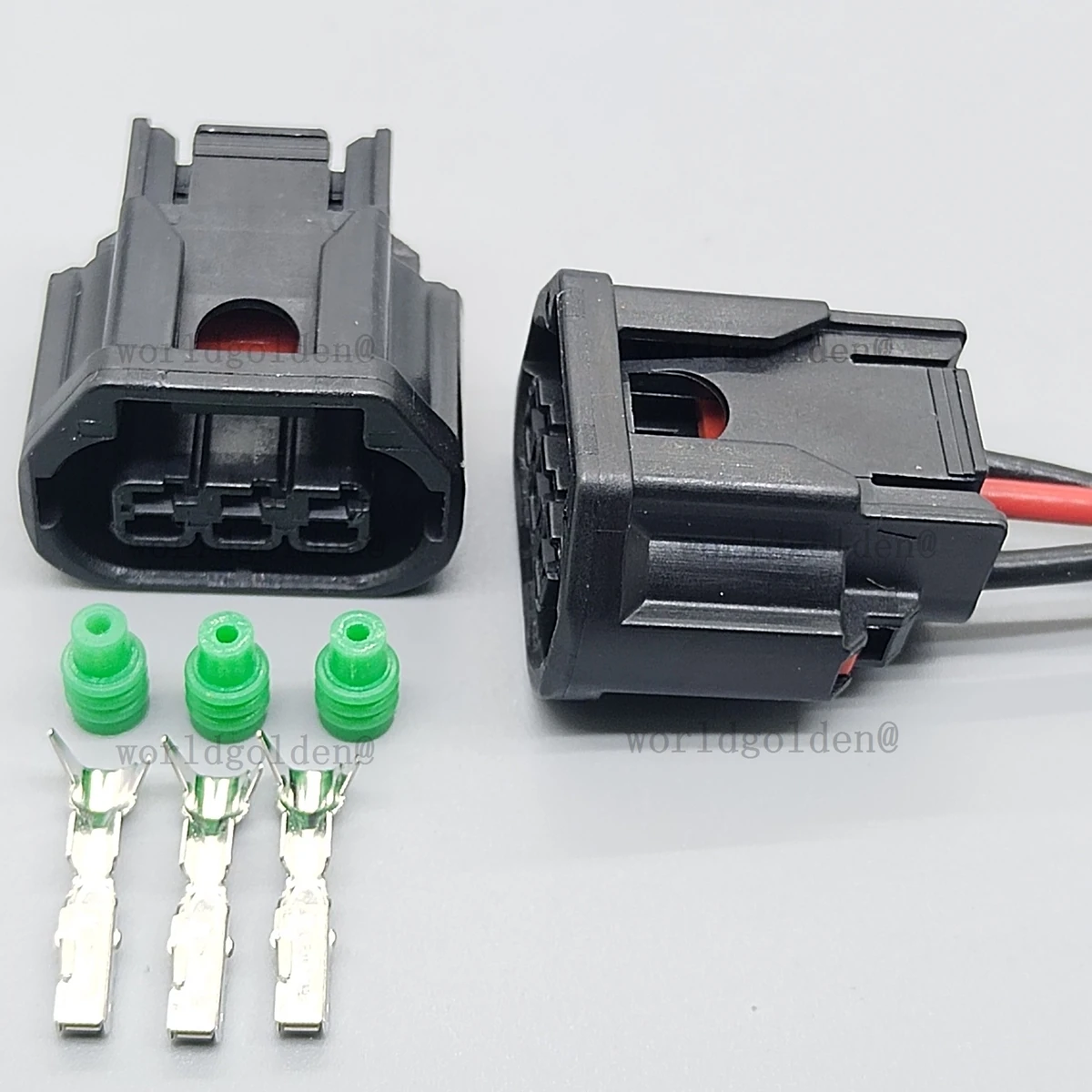 Car Connector 6189‑7494 3Pin Waterproof Plug Kit for Universal Vehicles Sensor Harness Repair