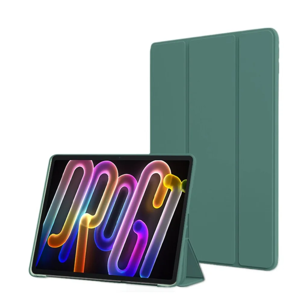 

Для нового планшета с автоматическим режимом сна/пробуждения, 11,1 дюйма, откидная крышка, складная подставка, мягкий силиконовый чехол для планшета для Lenovo Xiaoxin Pad Pro GT 2025