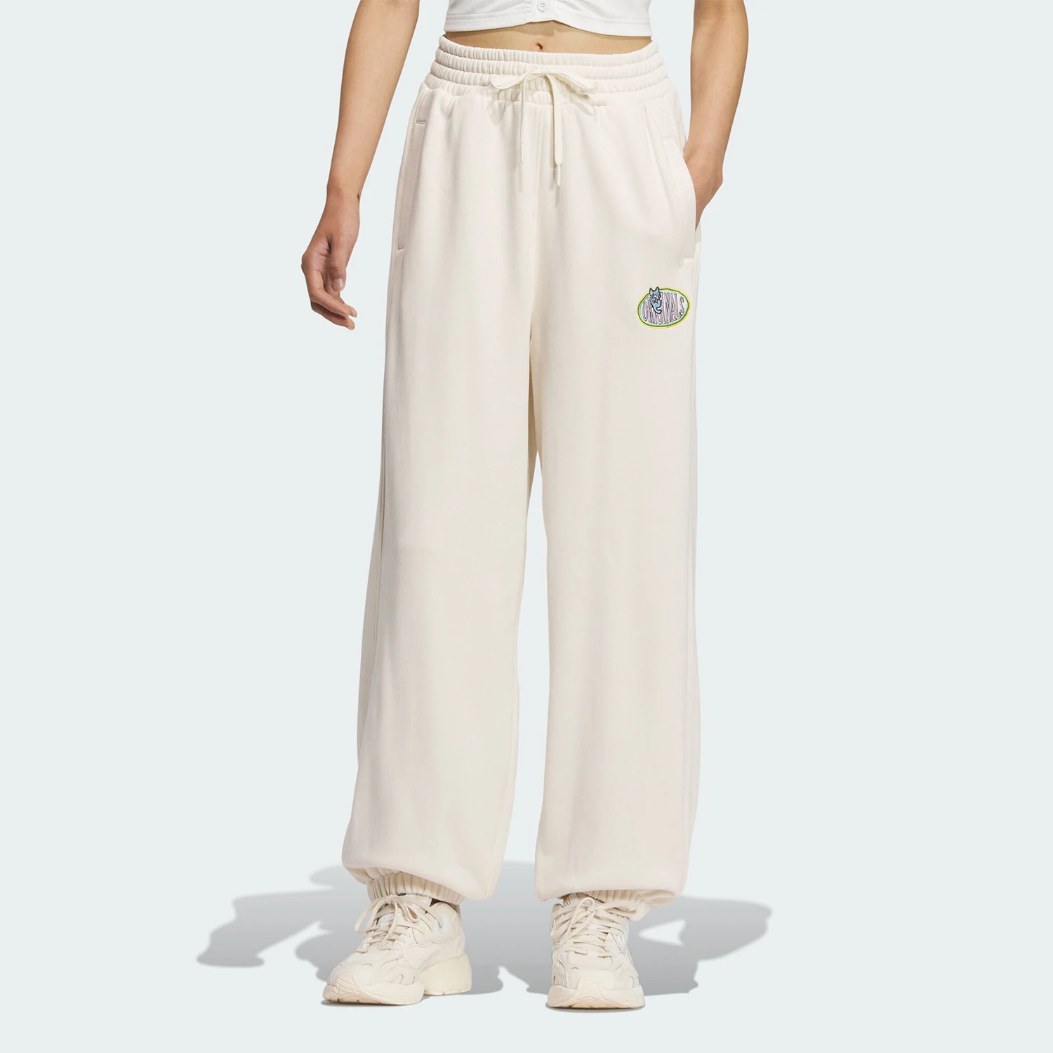 

Официальные женские спортивные повседневные вязаные джоггеры Adidas JL7548