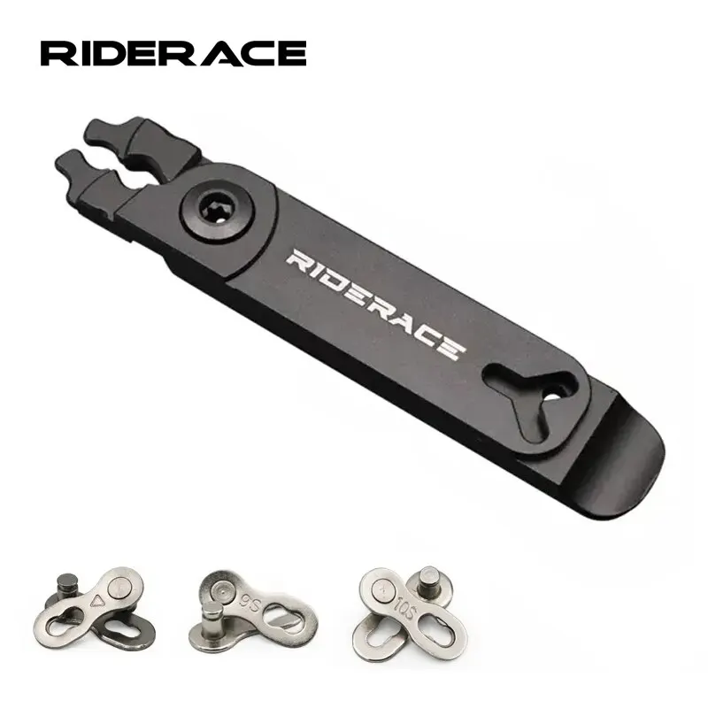 RIDERACE Bicycle Chain Link Pliers Mini MTB Bike Quick Removal Install Plier Cycling Chain Buckle Open Close Clamp Repair Tools