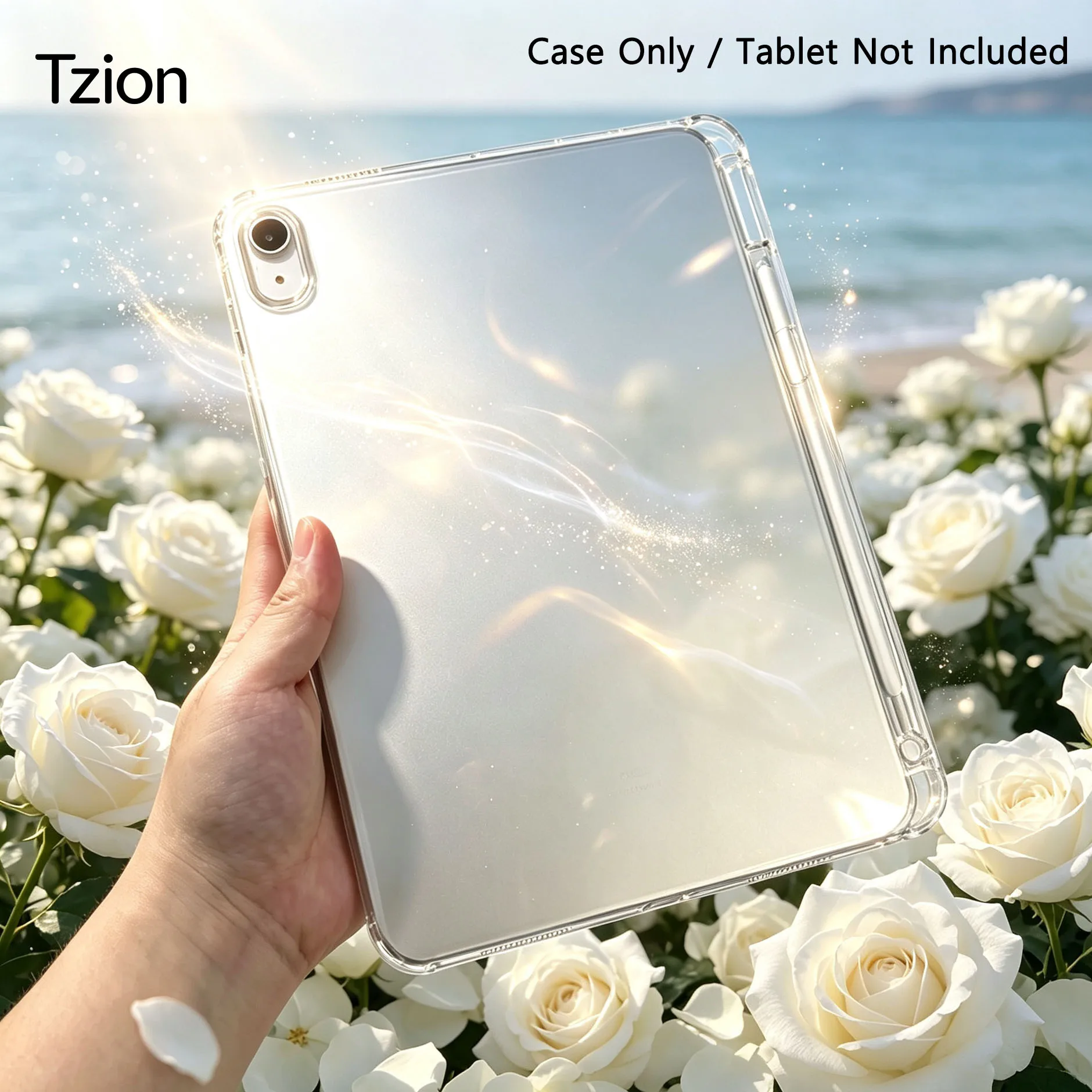 Case for ipad 10th/11th(A16) ,Premium TPU | Full coverage, slim & shockproof with four corner air cushions
