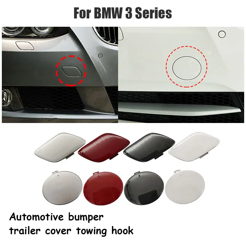Cubierta de gancho de remolque delantero para BMW Serie 3 Coupé E92 E93, cubierta de gancho de remolque frontal para BMW 320 323 325 330 335