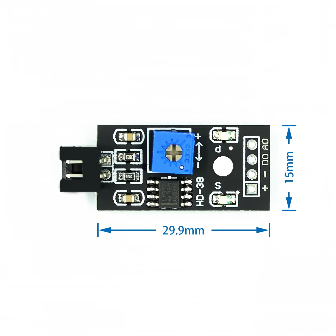 1~50Pcs Soil Humidity Detection Module Soil Moisture Sensor Corrosion Resistant Probe  For Arduino Agriculture Gardening