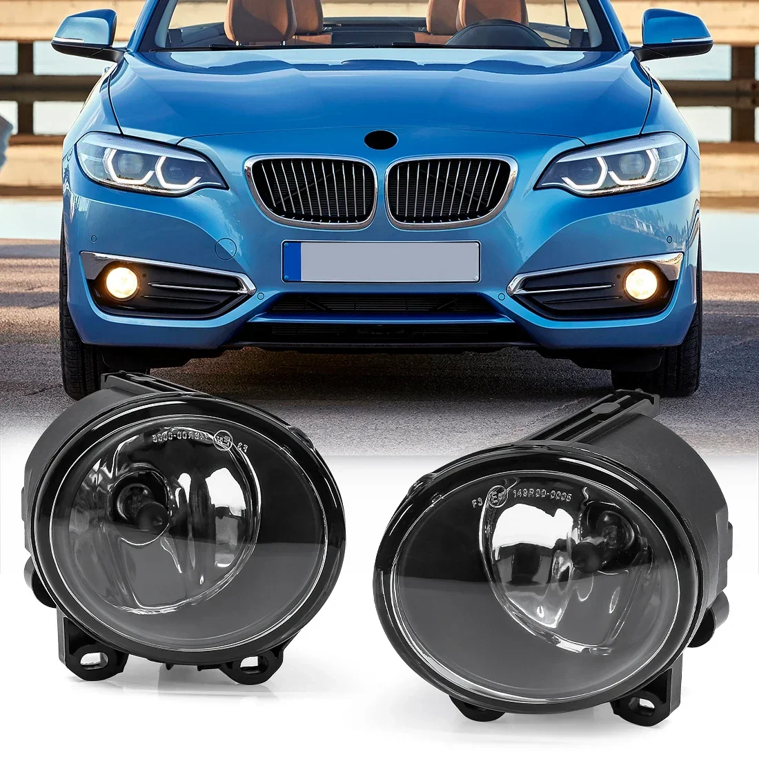 

Fog Lamp Assembly Car Accessories For BMW 2 3 5 Series F07 F10 F22 F23 M3 M5 E92 E93 Halogen LED Bulbs Headlight Driving Light