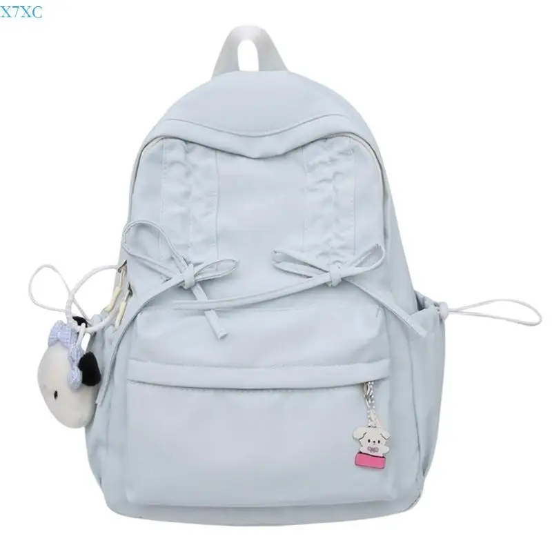X7XC Rucksack japanischen Stil, Schulrucksack, wasserabweisender Rucksack, Reiserucksack, Rucksack japanischen Stil für
