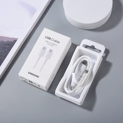Samsung 5A 45W 65W PD USB-C Super Fast Charging Type-C Cable for Galaxy S25 S24 S23 S22 S21 S20 Ultra Plus Z Fold Flip 6 5 4 3 2