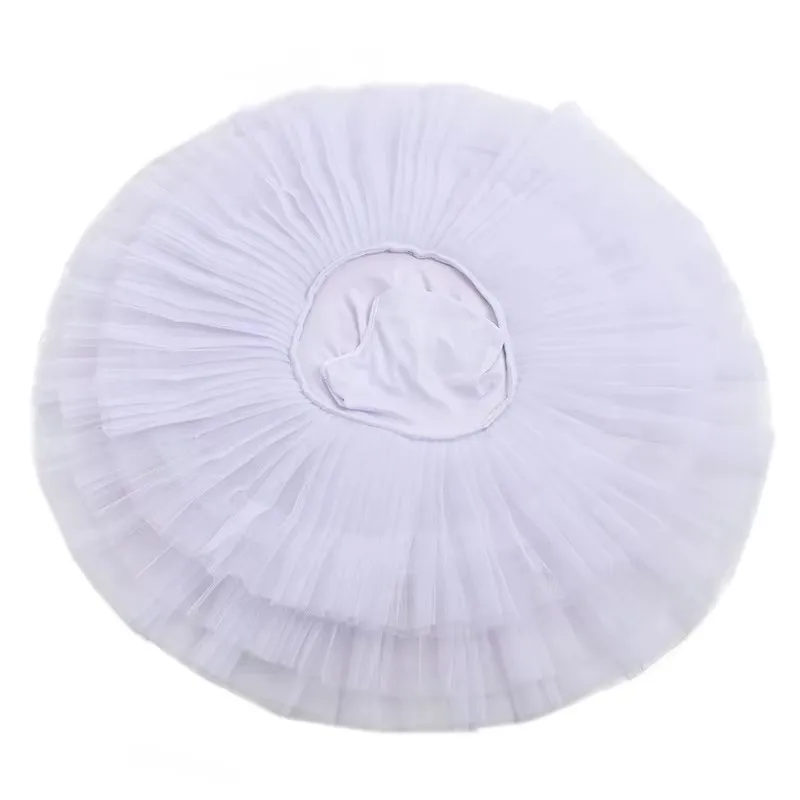 Sukienka Baletowa Dziewczęca Niebieska Profesjonalna Baletowa Sukienka na Ramiączkach Tutu Naleśnikowa Sukienka Baleriny Urodziny Balet Łabędzie Jezioro Kostium Baletowy