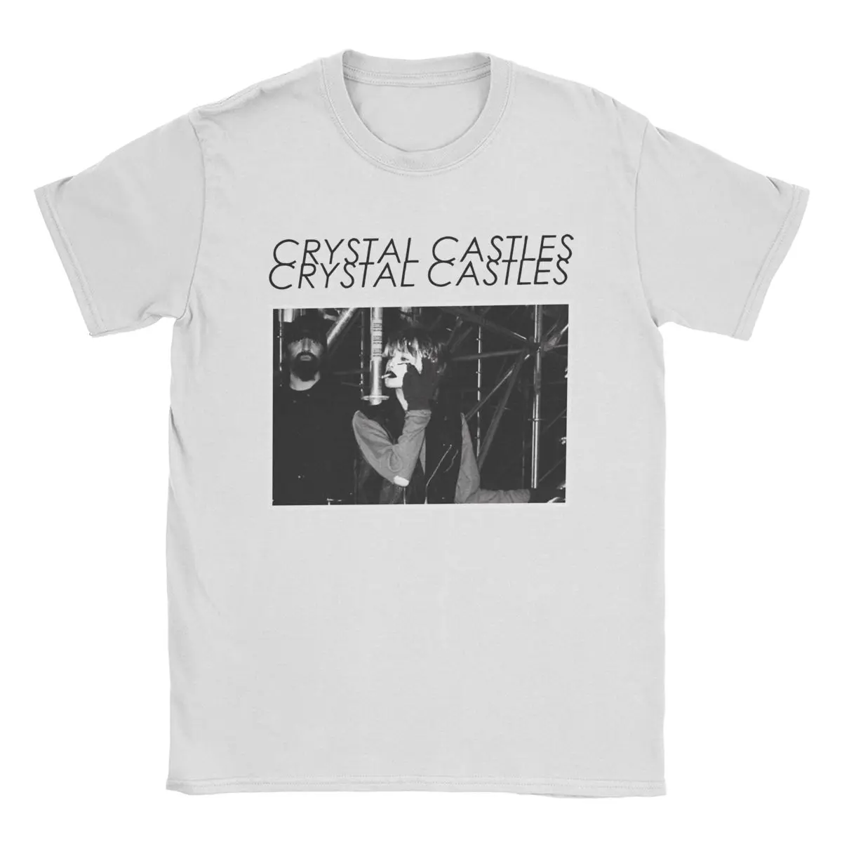 Novelty Not In Love Crystal Castles T-Shirts for Men Round Collar 100% Cotton T Shirt Short Sleeve Tee Shirt Gift Idea Tops