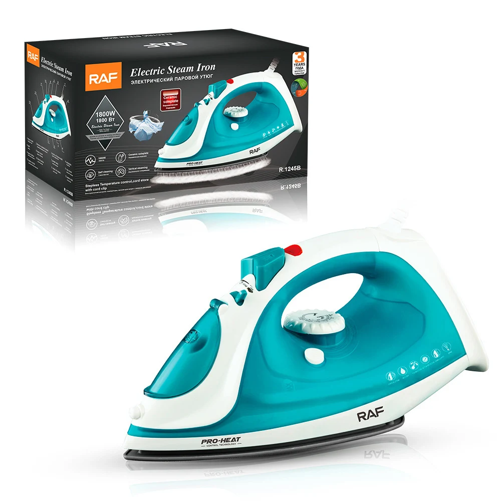 

High Power Ultra-slip Steam Iron for Clothing Coated Bottom Plate, Precision Tip, Anti-drip, Fast Heating Clothing Iron